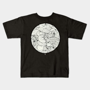 Psychedelic circle X Kids T-Shirt